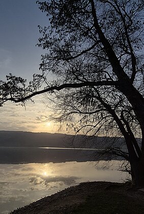 Abendstimmung am Baldeggersee