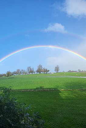 Wunderschöne Farben in Hämikon, nach Sturm Benjamin.
