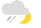Leichter Regenschauer und Regen