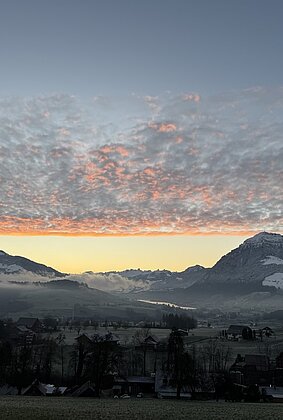 Trittst im Morgengold daher, Seh'ich dich im Strahlenmeer,